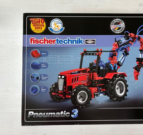 Fischertechnik stavebnica s pneumatickym ovladanim, 