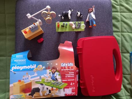 Playmobil veterinárka zverolekárka psíkovia,