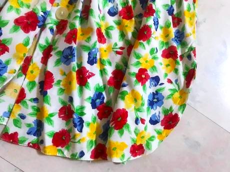 Letná kvetovaná blúzka, xxl