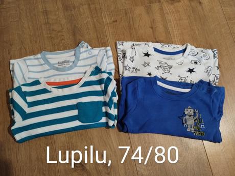 Tričká s dlhým rukávom, lupilu,74