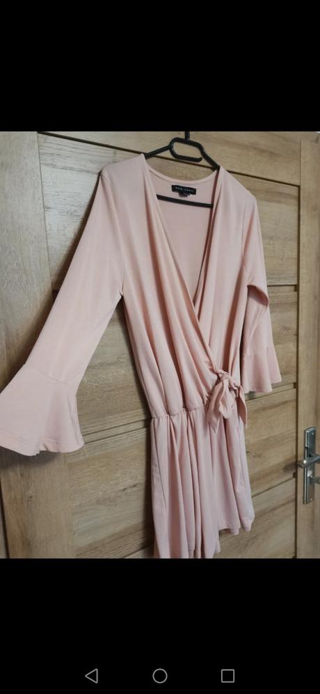 Krátky ružový overal, new yorker,l