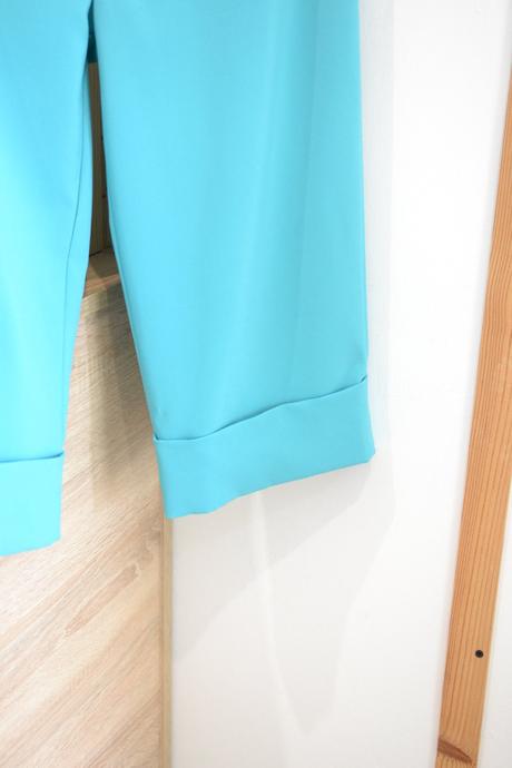 Tyrkysové nohavice l, l