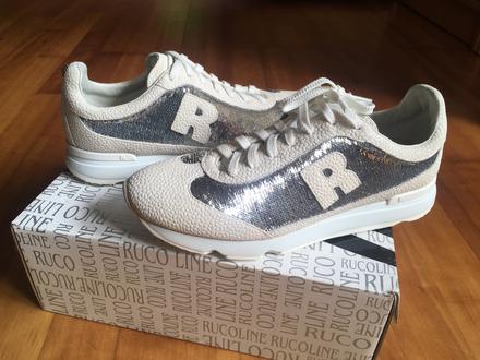 Dámske kožené tenisky ruco line, 38