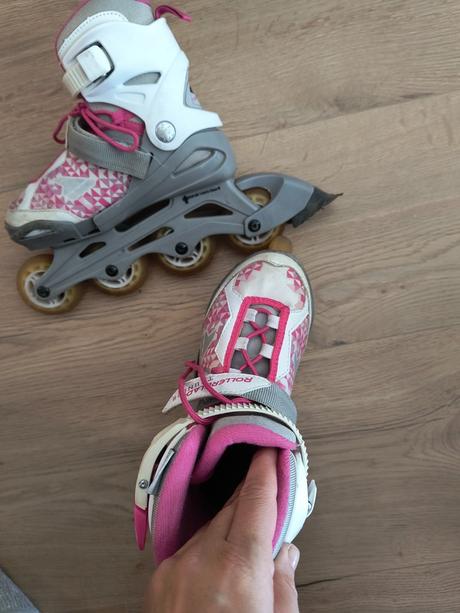 Kolieskové korčule dievca, rollerblade,30
