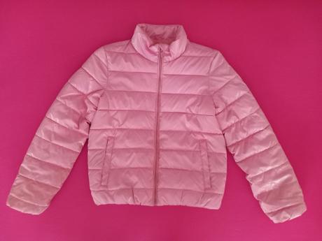 Ružová metalická prechodná bunda v.146 zn.reserved, reserved,146