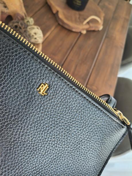 Ralph lauren luxusná kožená kabelka, ralph lauren