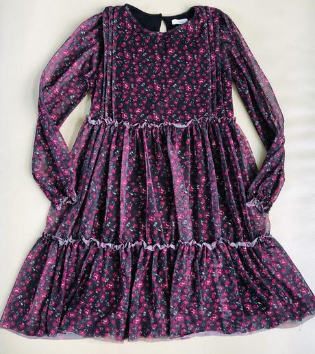 116 next kvietkovane saty,6 r., next,116