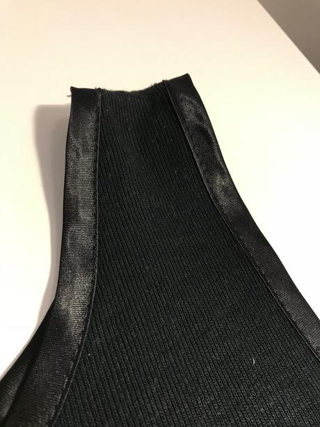 Čierne tielko - pekné - alexo, s