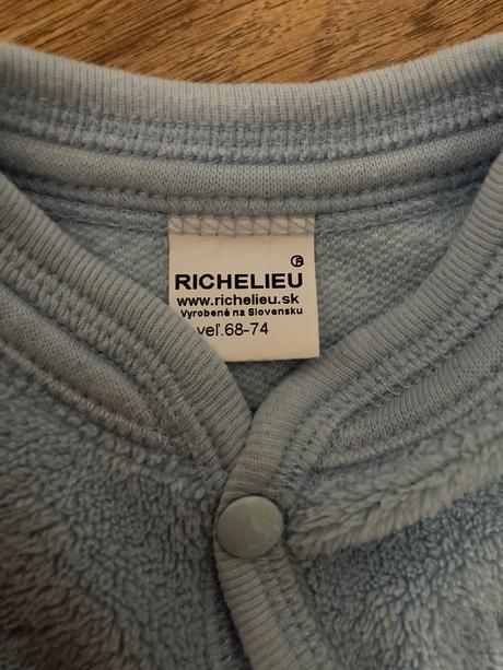 Tepla súprava richelieu, richelieu,74