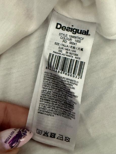 Tielko desigual, desigual,l