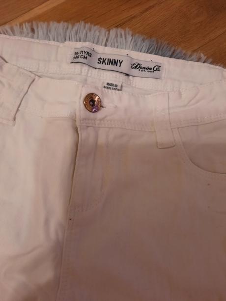 Riflové nohavice, denim co,146