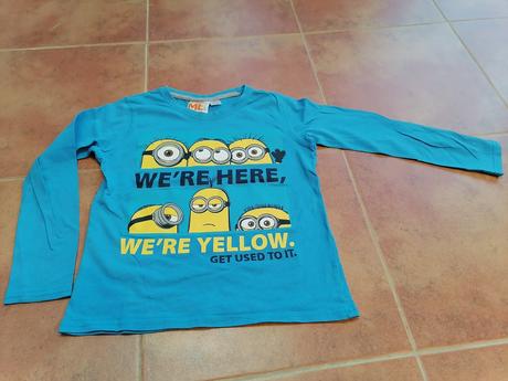 Tričko mimoni, veľ. 122/128, 122
