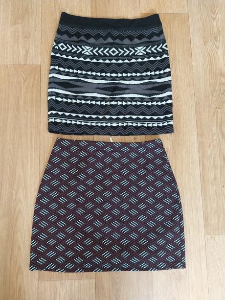 2 x teplá sukňa, s