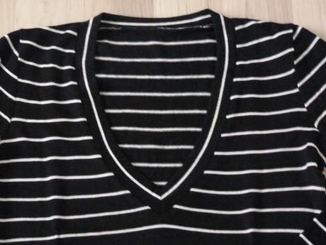 Čierno-biely svetrík, l