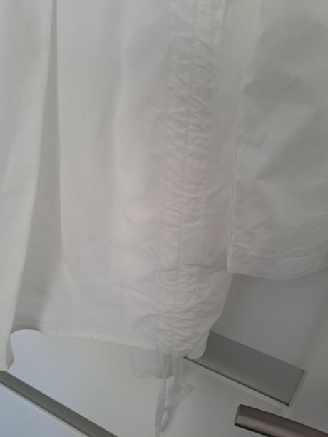 Dlhšia biela košeľa, bonprix,44