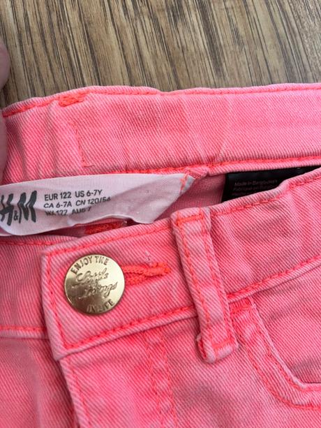 Dievčenské kraťasy, h&m,122