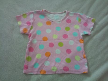 Rozkosne bodkovane tricko, nutmeg,86