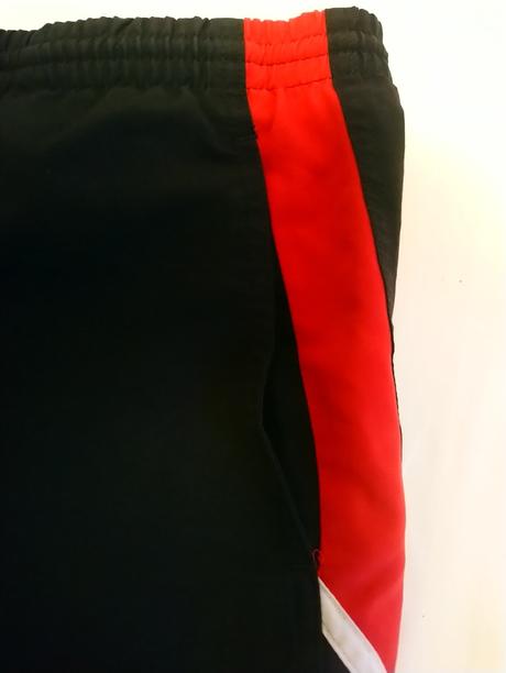 Chlapčenské čierno červené šortky, adidas, 140 cm, adidas,140