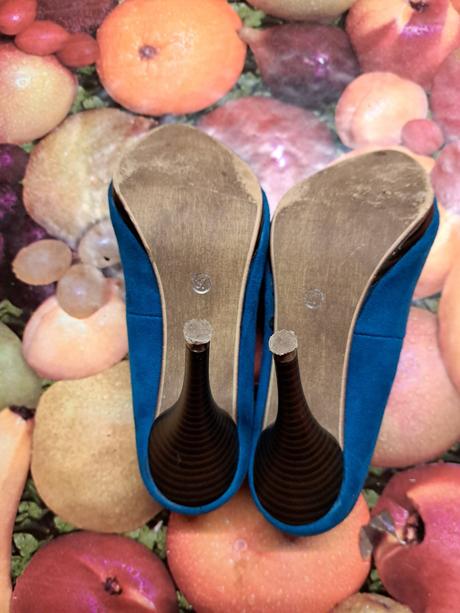 Dámske semišové lodičky, 37