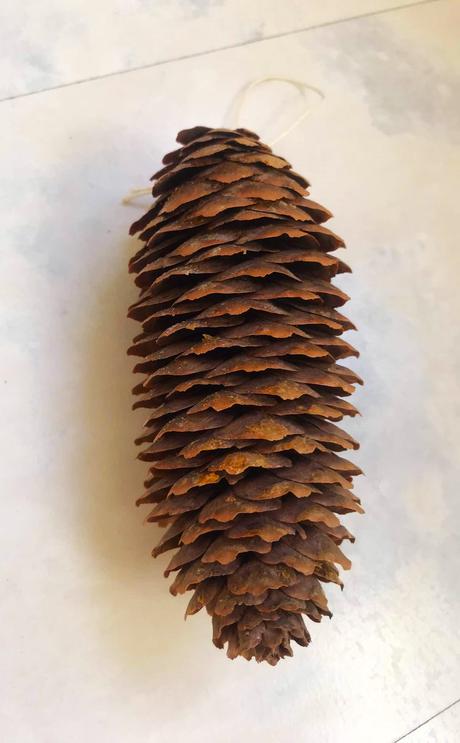 Naturálne ozdoby/šišky 60 ks, 