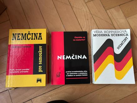 3x učebnica nemčiny,