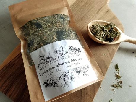 Sypaný ručne zbieraný bio čaj, 