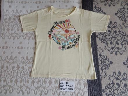 Dievč. tričko s krátkym rukávom zn.f&f veľ.7-8rok., f&f,122