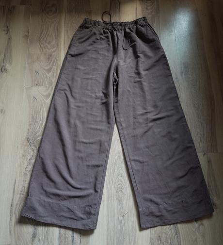 Ľanové nohavice h&m linen blend, h&m,s