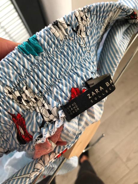 Kvetovana sukna, zara,xs