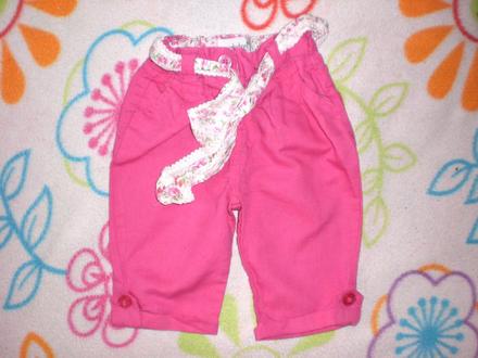 Ľanové letné 3/4 nohavice, early days,74