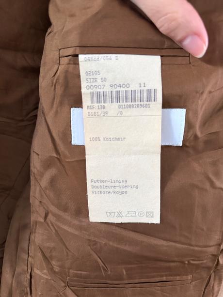 Luxusné sako  gaggl wien  kašmír loro piana, xl