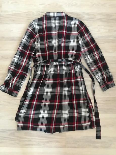 Kockované šaty, c&a,140