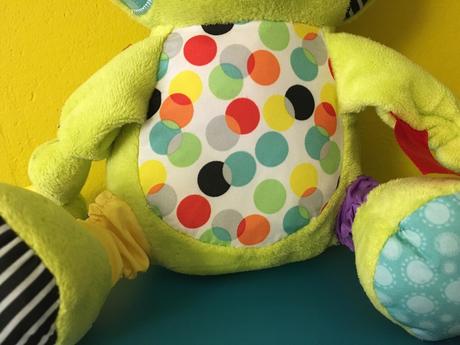 Zelená žabka zn.bright starts,