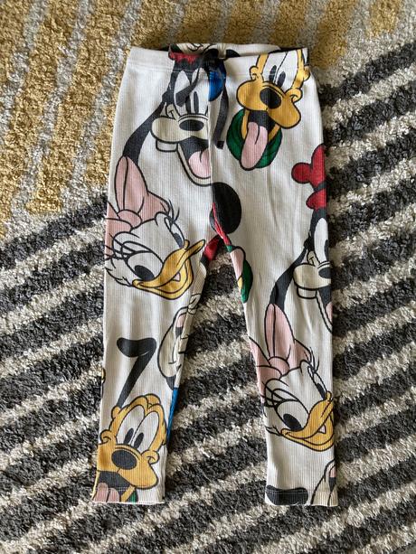 Rebrované legínky disney 98/104, disney,98