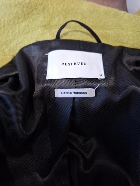 Krasny zeleny kabatik reserved, reserved,s