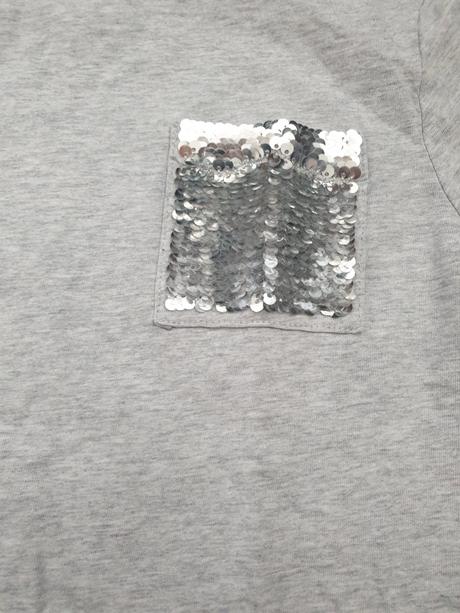 Krasne tricko s flitrikami 152, f&f,152