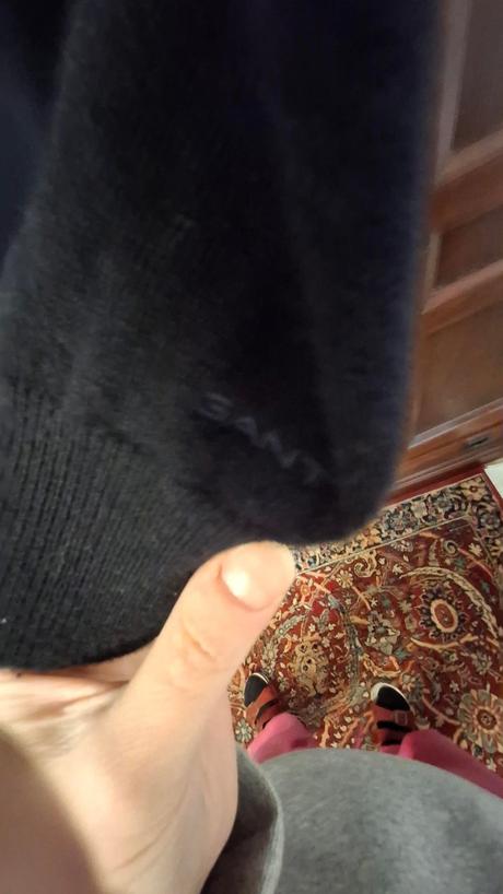 Tmavomodry sveter gant s, gant,s