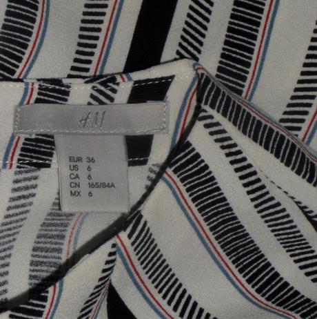 Tričko-blúza, h&m,36