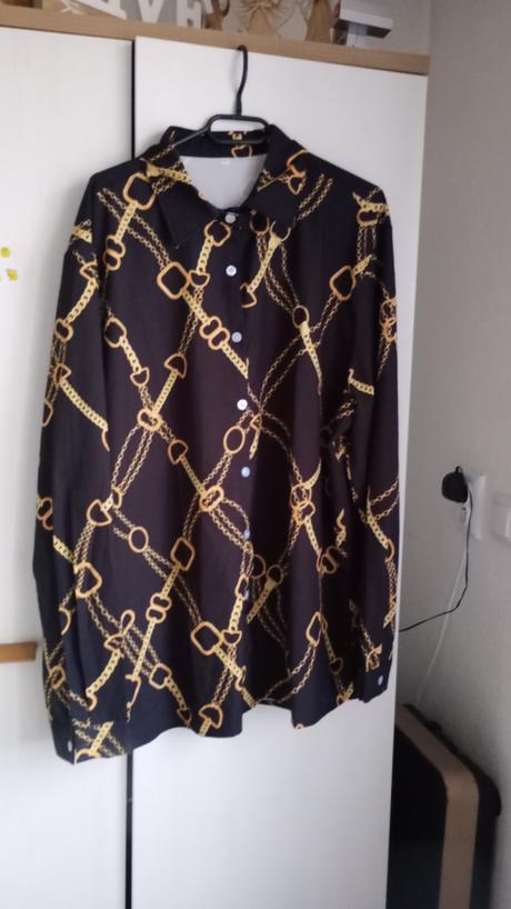 Viskózova košeľa xxl, 56