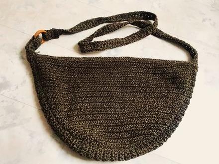 Naturálna taška crossbody, 