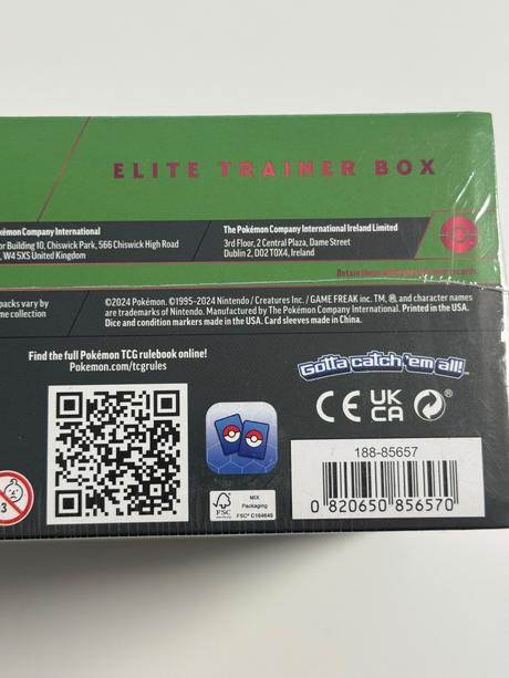 Pokemon temporal forces iron leaves elite, 