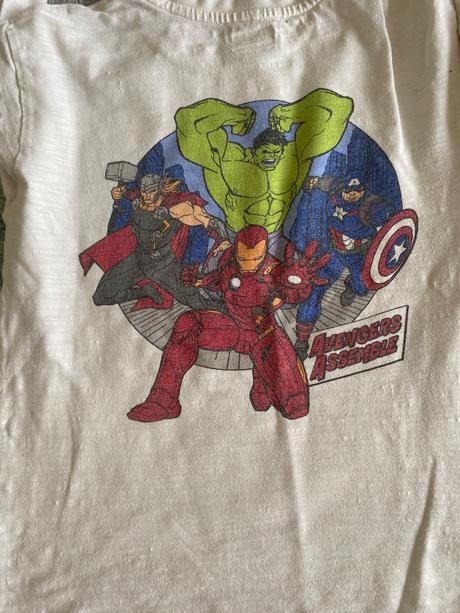 Marvel tricko s dlhým rukávom, coolclub,128