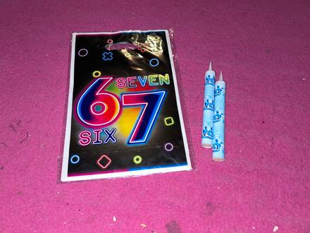 67 oslava,