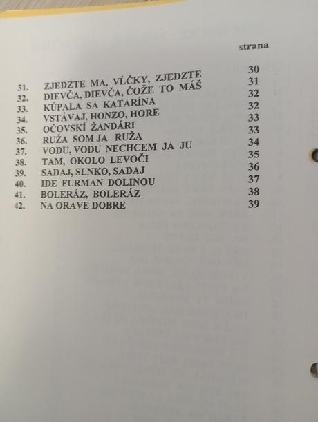 Spevník ľudových piesní,