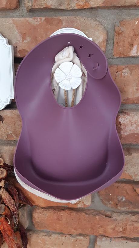 Silikónový a bavlnený  podbradník, 