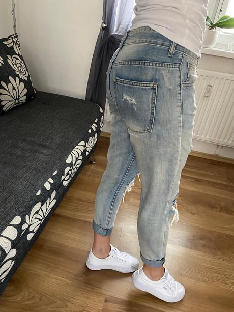 Boyfriend rifle svetlé, s