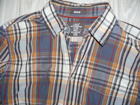 Slim fit košela m/l, h&m,m