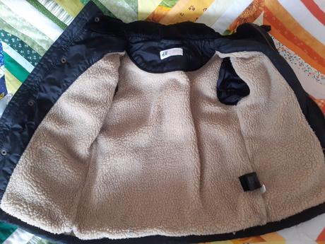Zimna bunda, h&m,110