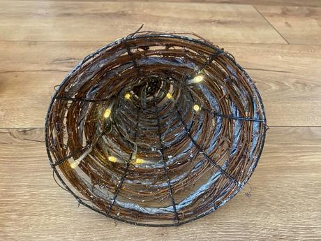 Prútený vianočný zvonček, 