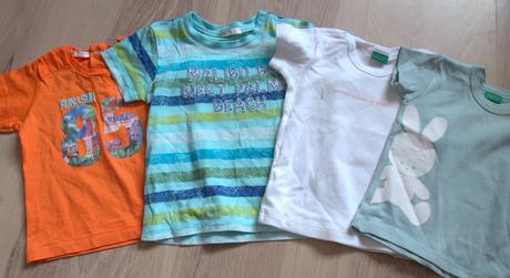 Chlapčenské tričká benetton 3-6mes., benetton,68